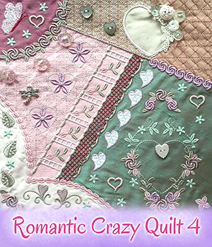 Romantic Crazy Quilt 4