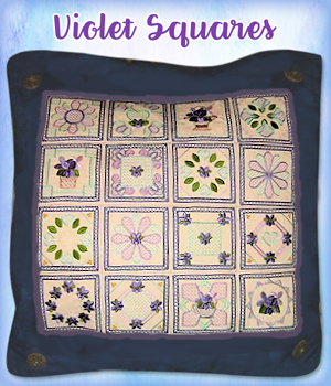 Violet squares