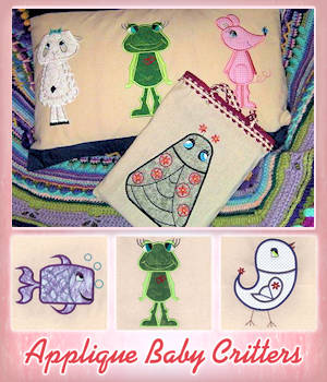 Applique Baby Critters