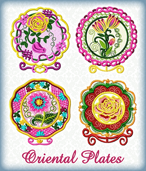 Oriental Plates