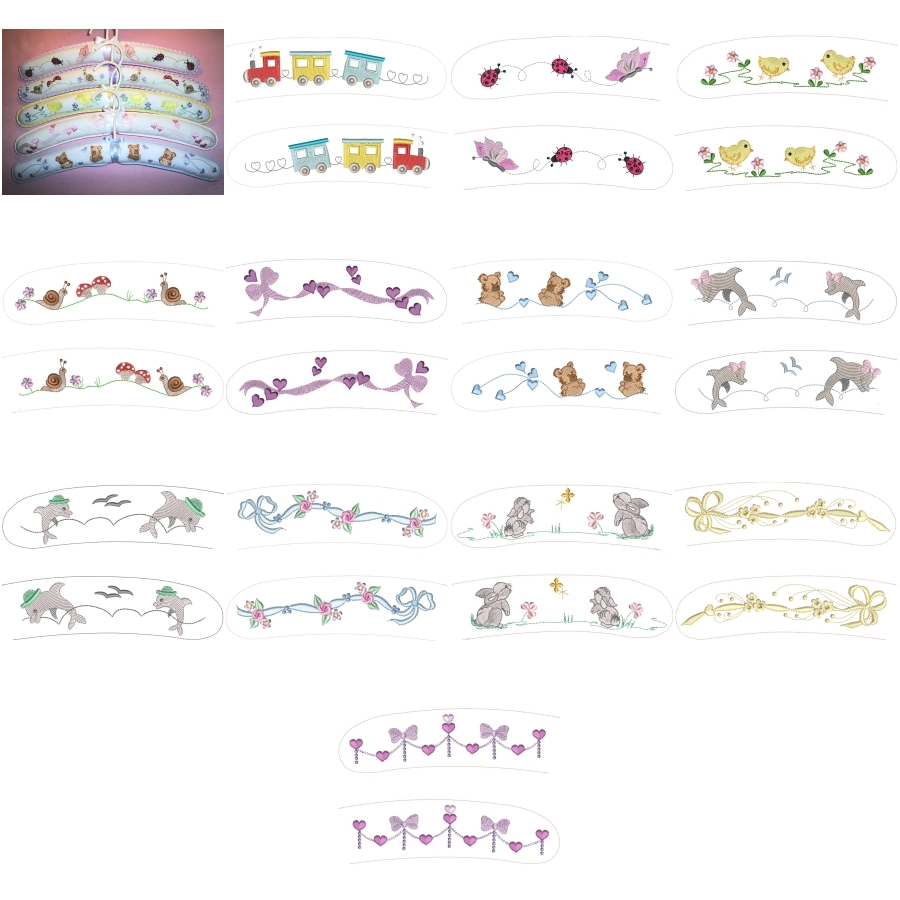 Childrens Padded Hanger Covers