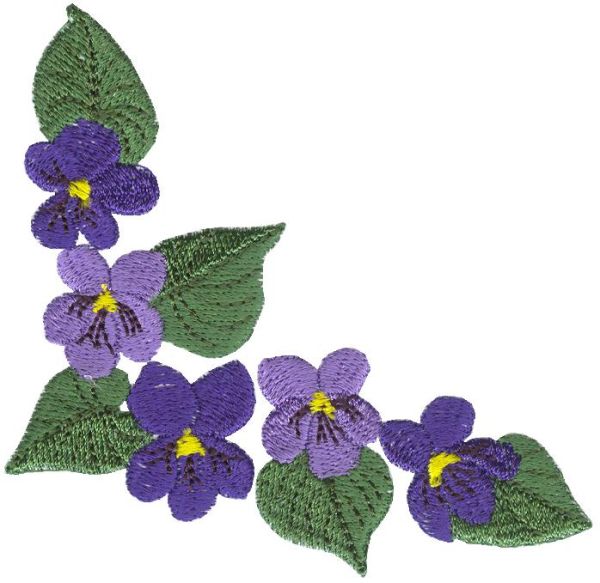 Lovely Violets Small Set 1-7