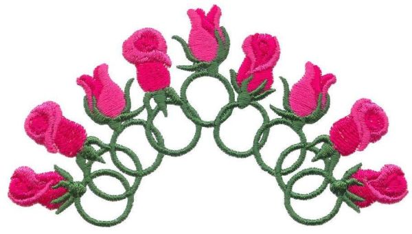 Rose Decor Borders Set 2 Large-6