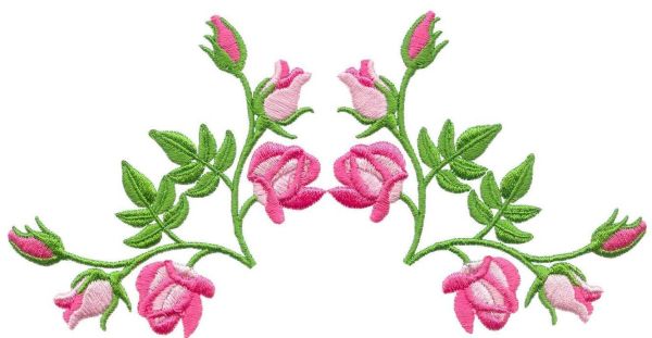 Rose Decor Borders Set 2 Large-12