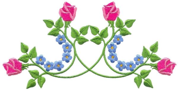 Rose Decor Borders Sets 1 and 2 Large-24