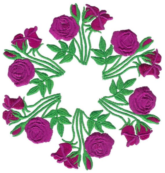 Rose Decor Wreaths Large-5
