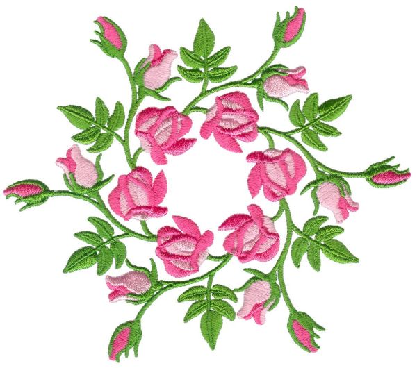 Rose Decor Wreaths Large-7