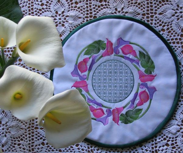 Table Mats for under your vases.-4
