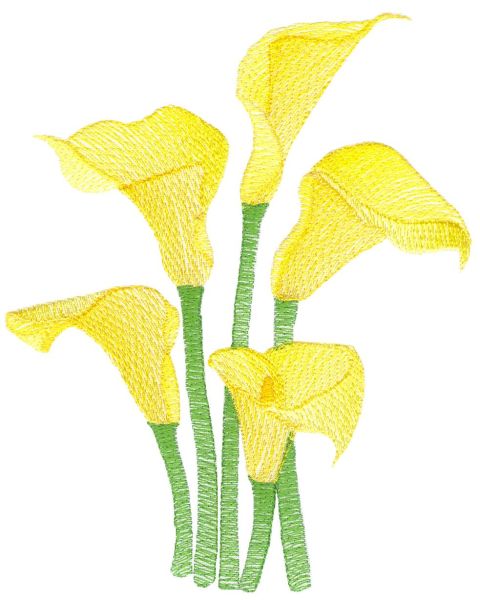 Lite Calla Lilies Sets 1 and 2 Large-20