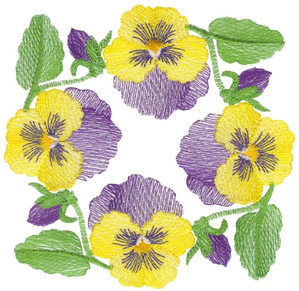 Lite Pansies Sets 1 and 2 Large-3