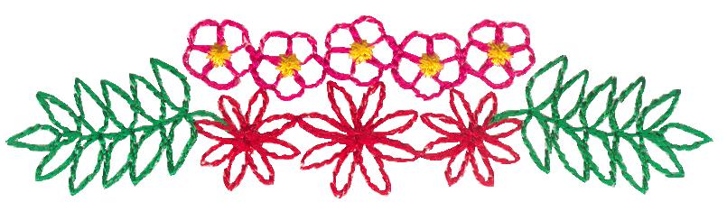 Fast Flower Borders and Corners Small-22