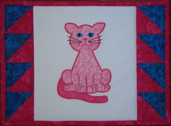 Contented Cats Applique Set 1 Large-6