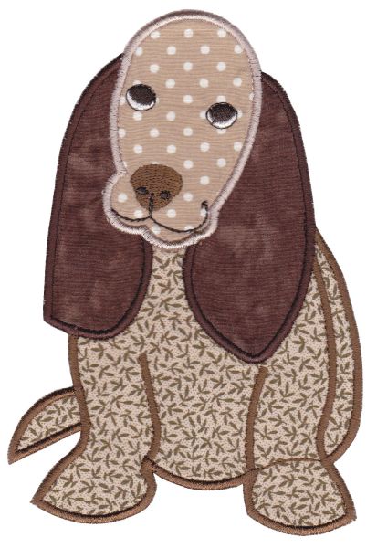 Delightful Dogs Applique Set 1 Large  -5