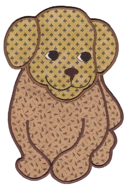 Delightful Dogs Applique Set 1 Large  -6