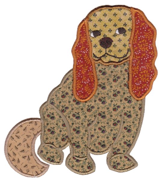 Delightful Dogs Applique Set 1 Large  -8