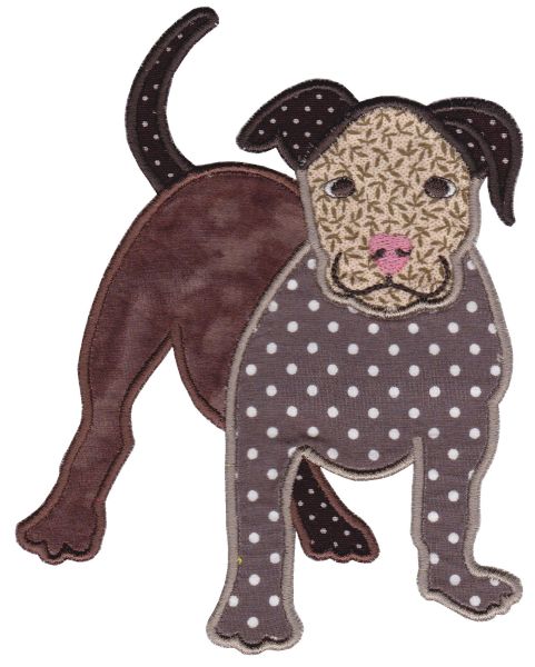 Delightful Dogs Applique Set 1 Large  -11