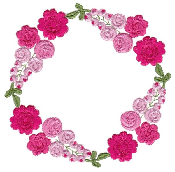 Antique Rose Wreaths Set 1 Small -5