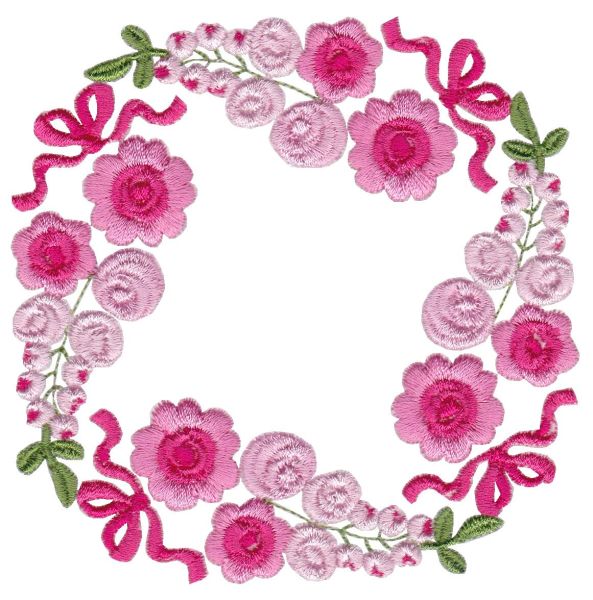 Antique Rose Wreaths Set 1 Small -13