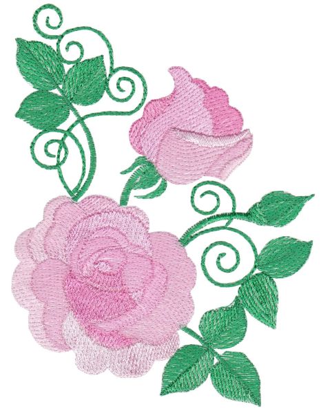 Romantic Lite Roses Set 1 Medium -3