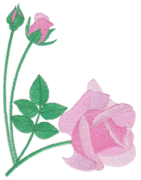 Romantic Lite Roses Set 1 Medium -11