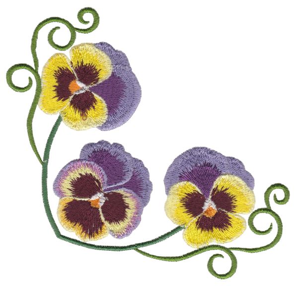 Pansy Pleasures Set 1 Large -6