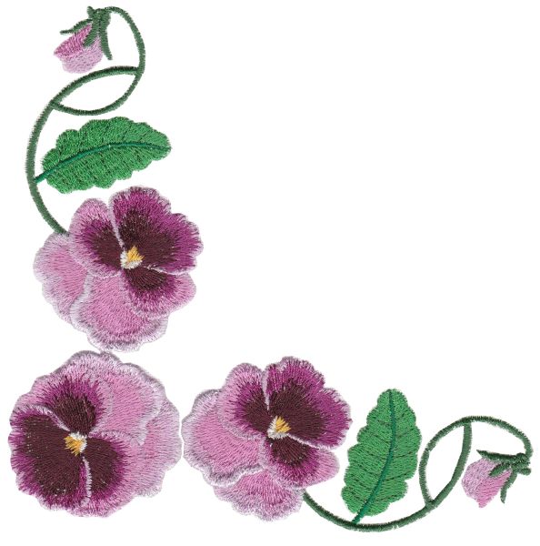 Pansy borders extra large oregonpatchworks