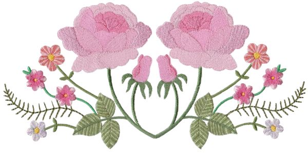 Rosy Borders Extra Large Set 1-3