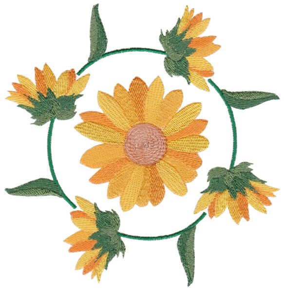 Sunshine Florals Extra Large Set 1-8