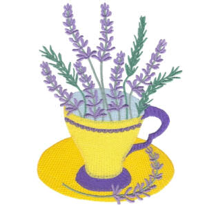 Tea Time Posy Lavender