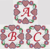 Crewel Baltimore Alphabet Small ABC 