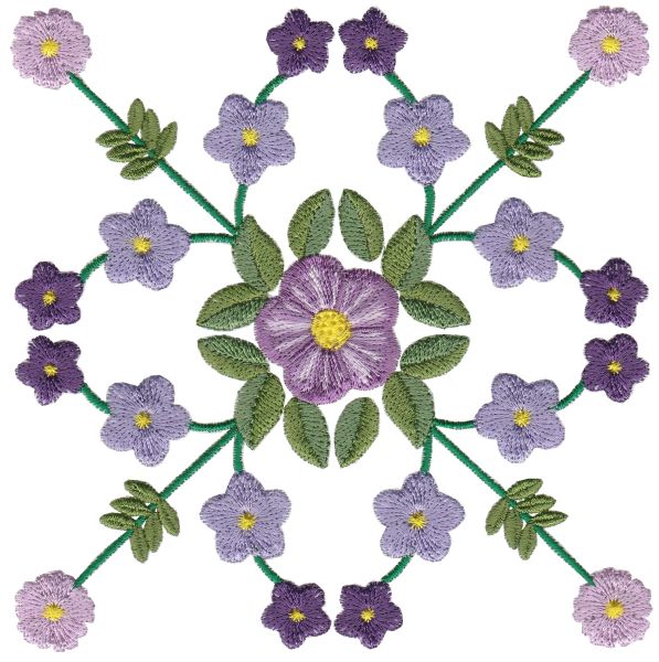 Floral Symmetry 1 Large Single 01