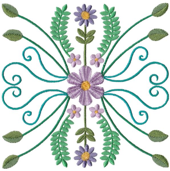 Floral Symmetry 1 Large Single 04
