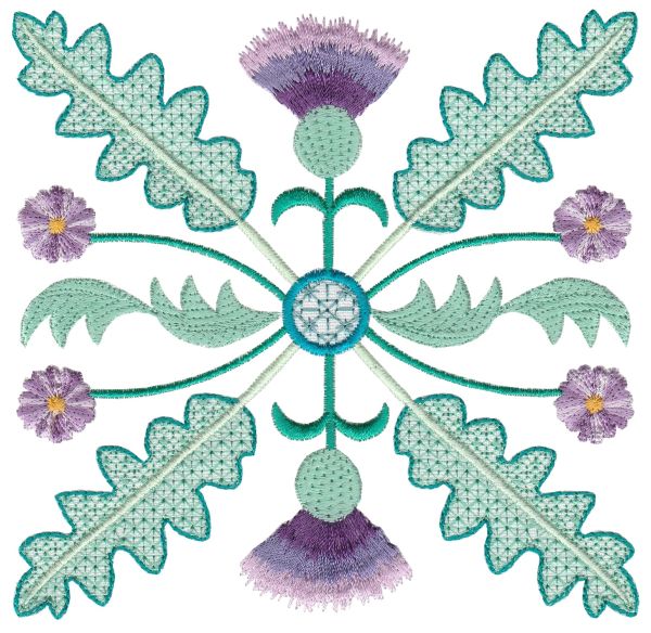 Floral Symmetry 1 Large Single 08
