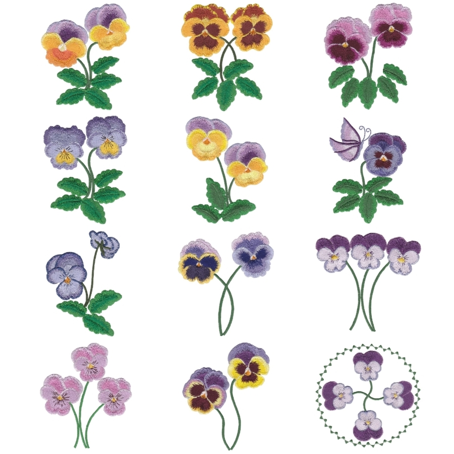 Pansy Pleasures Set 1 Small 