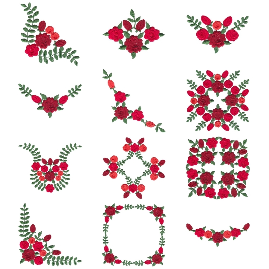 Alluring Roses Set 2 Small