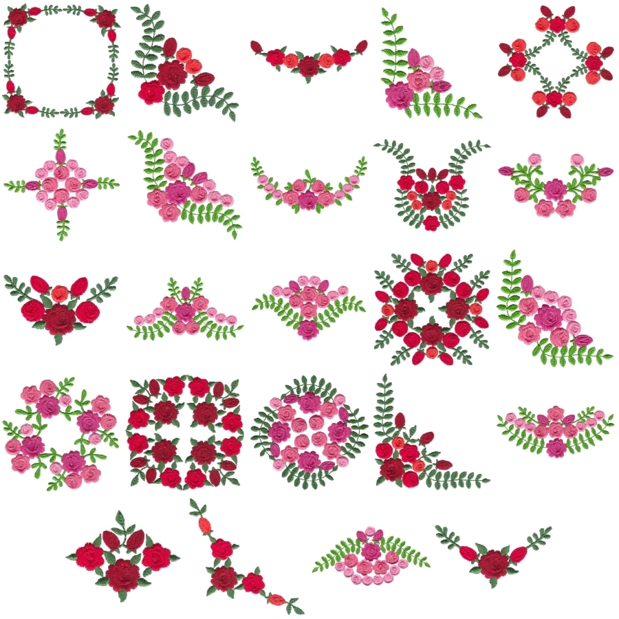 Alluring Roses Sets 1 and 2 Small