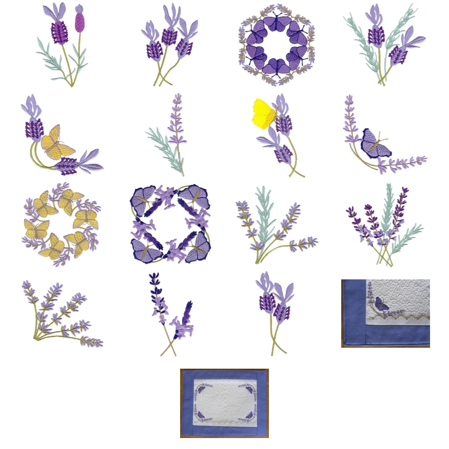Lovely Lavender Set 1 Small