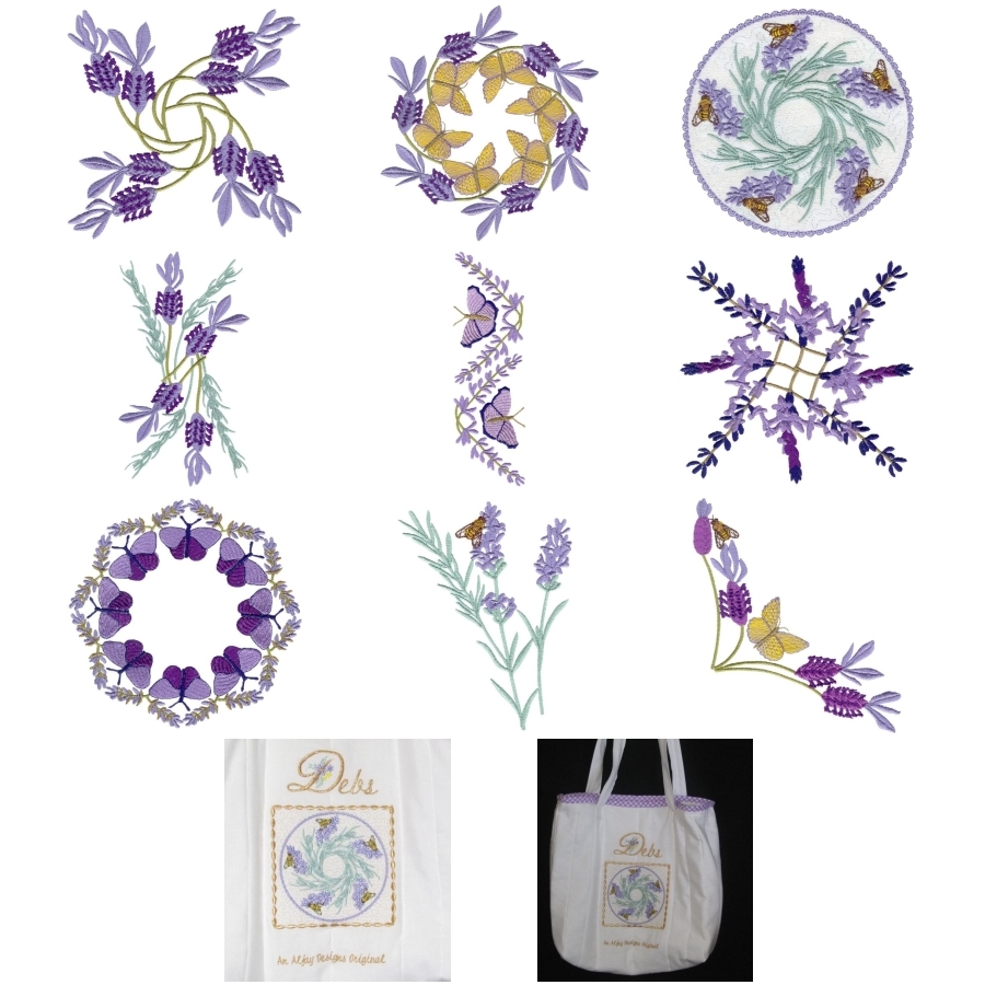 Lovely Lavender Set 1 Large
