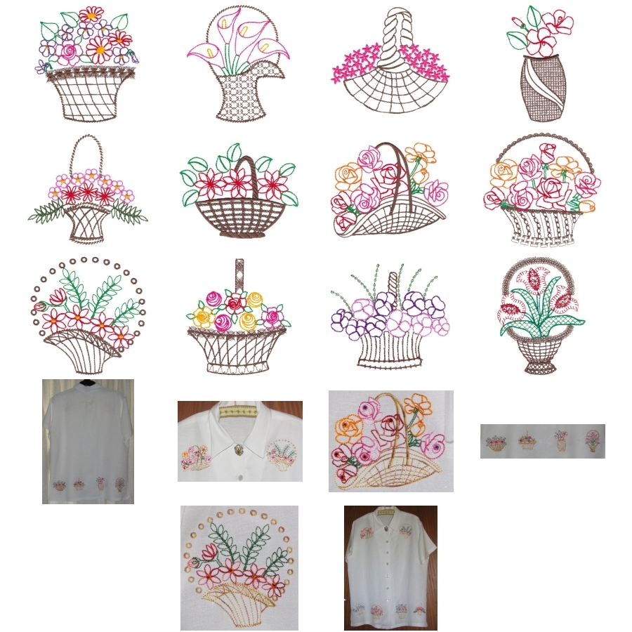 Fast Flower Baskets Set 1 Small