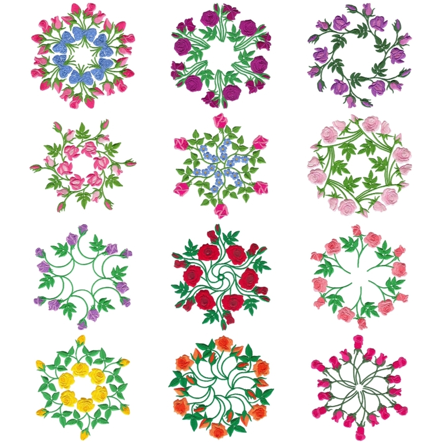 Rose Decor Wreaths Large