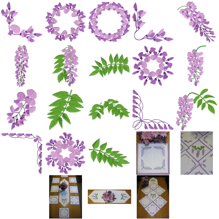 Wonderful Wisteria Set 1 Small