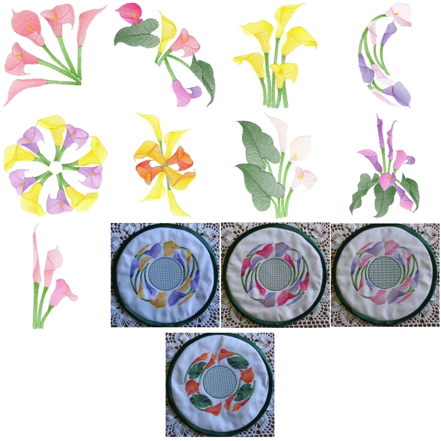 Lite Calla Lilies Set 1 Large