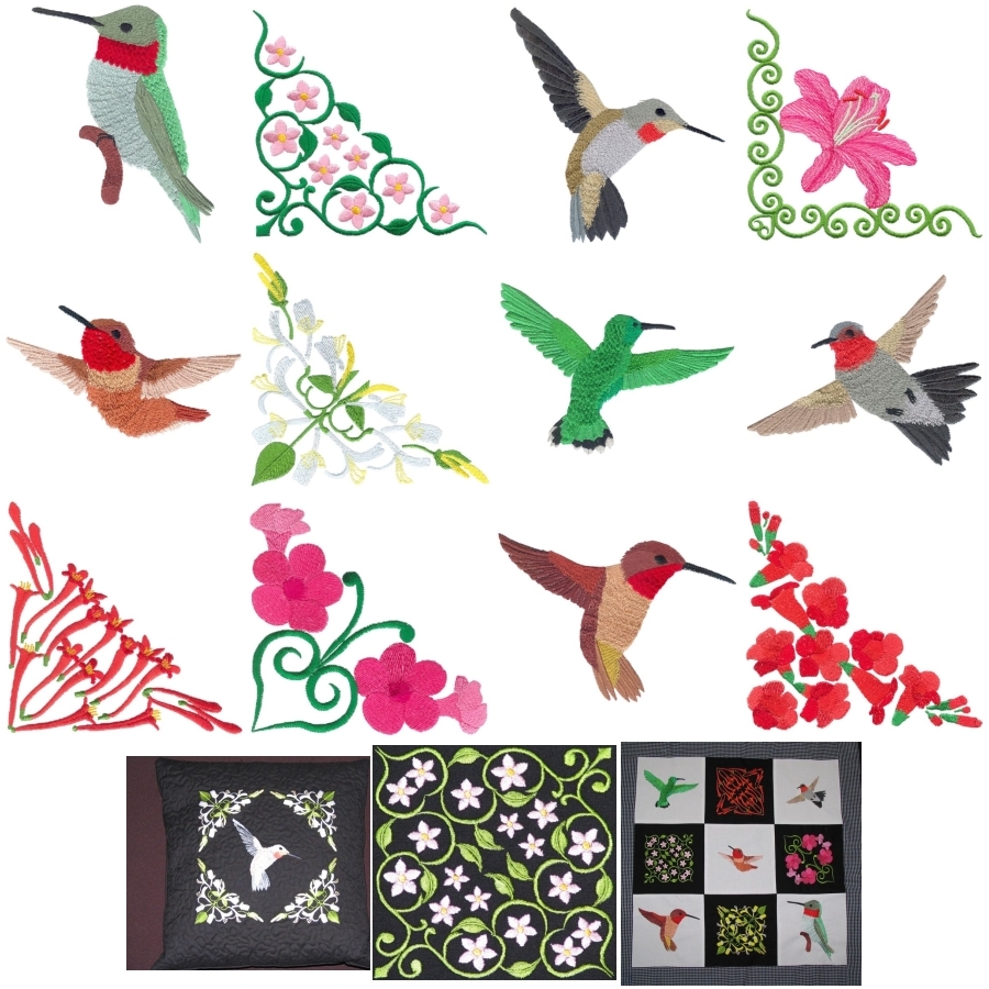 Hummingbird Symphony Set 1 Large