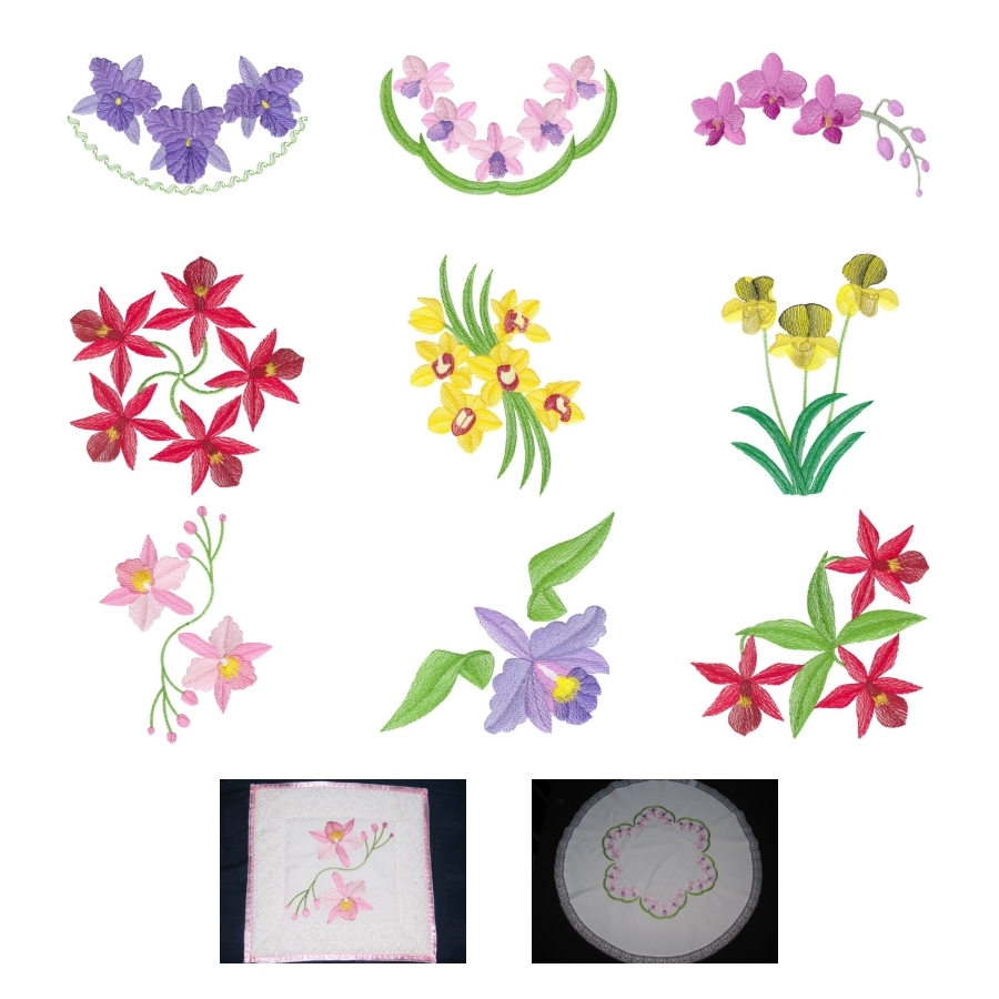 Lite Orchids Set 2 Large