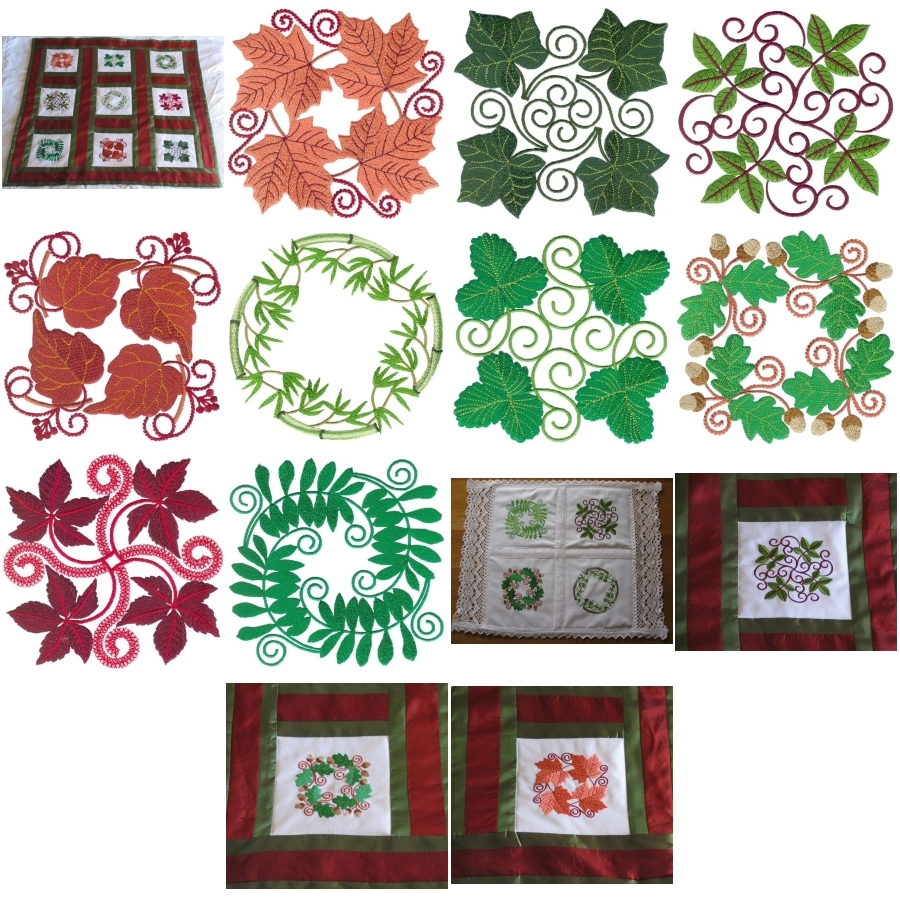 Lavish Leaf Wreaths Large