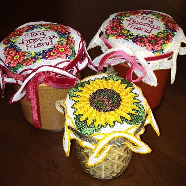 Floral Jar Hats OregonPatchWorks