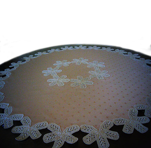 Crochet Style Jacket Snowflake -20