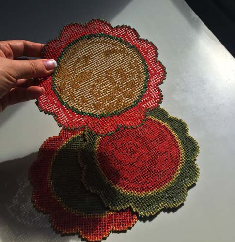 Coasters Crochet Round -5
