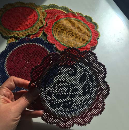 Coasters Crochet Round -7