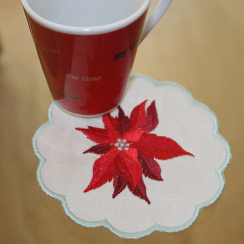 Table Runner December with Coaster-13